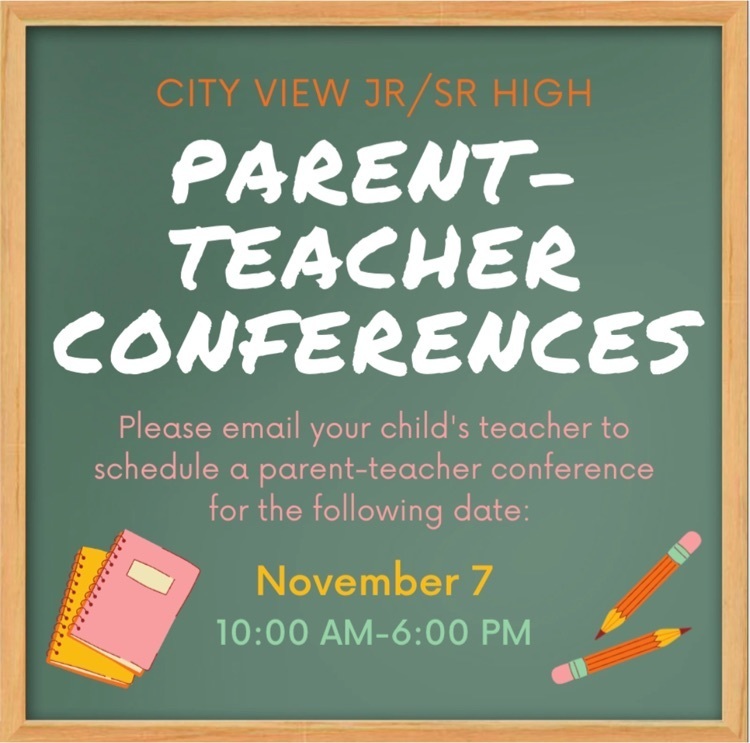 parent-teacher conference flyer